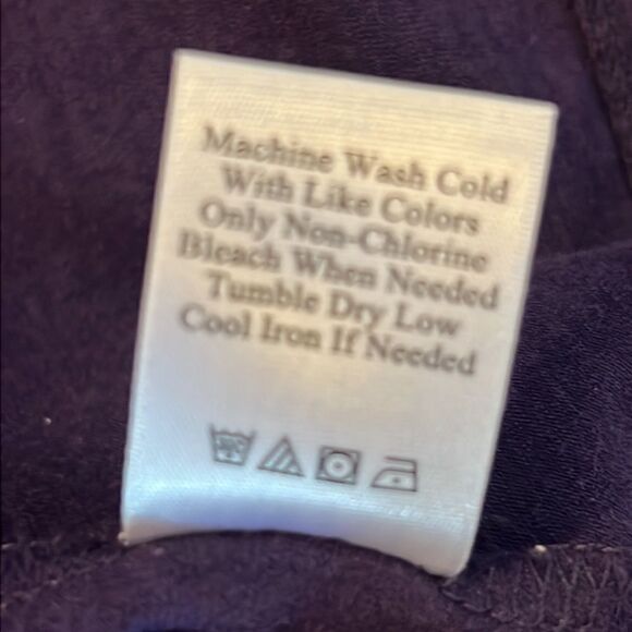 Coldwater Creek Purple Open Front Cardigan - Size Small - Picture 9 of 9